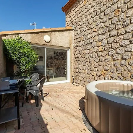 Studio Chic & Romantic Valras-Plage Exterior foto